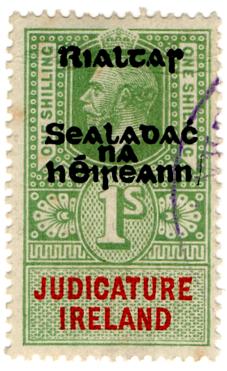 (92) 1/- Green & Red (1922)