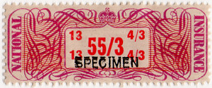 (18) 55/3d Magenta & Red (1948)