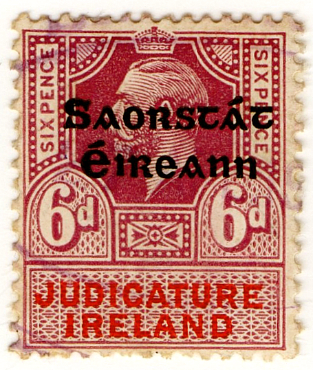 (102) 6d Claret Red & Red (1922)