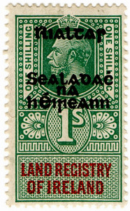 (28) 1/- Green & Red (1922)