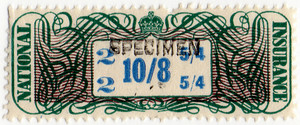 (04) 10/8d Green & Brown (1948)