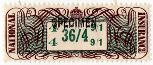 (15) 36/4d Brown & Green (1948)