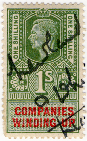 (59) 1/- Green & Red (1950)