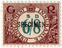(197) 6/8d Brown & Green (1931)