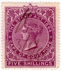 (95) 5/- Purple (1876)