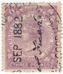 (40a) £3 Lilac (1865)