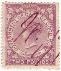 (37) £2 Lilac (1865)