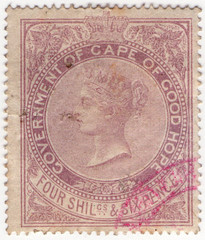 (24) 4/6d Lilac (1865)