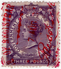 (72) £3 Dark Purple (1873)