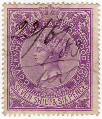 (98) 7/6d Lilac (1876)