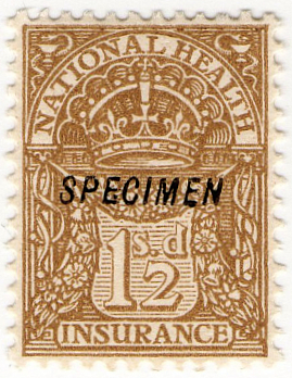 (16) 1/2d Yellow-Brown (1912)