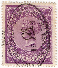 (122) 7/6d Lilac (1885)