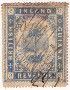 (09) $8 Blue (1869)