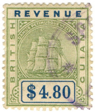 (43) $4.80 Green & Blue (1911)