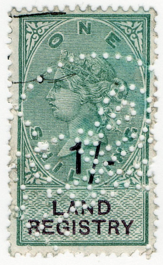 (45) 1/- Green & Purple (1895)