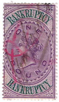 (51) £1 Violet & Green (1873)