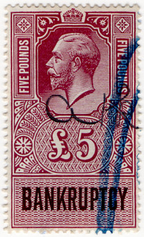 (165) £5 Purple & Brown (1917)