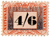 (14) 4/6d Orange & Black (1948)