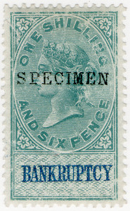 (59) 1/6d Green & Blue (1878)