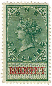 (47) 1/- Green & Carmine (1873)