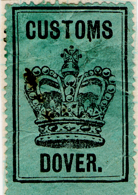 Customs Label - Dover