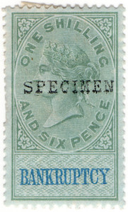 (92) 1/6d Green & Blue (1889)