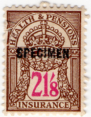 (121) 21/8d Brown & Purple (1939)