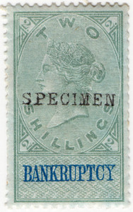 (93) 2/- Green & Blue (1889)