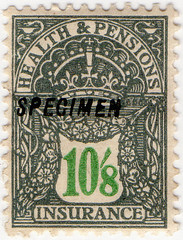 (26) 10/8d Grey & Green (1926)