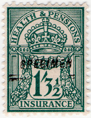 (67) 1/3½d Green (1928)