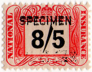 (23) 8/5d Red & Black (1948)