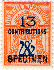 (un) 28/2d Orange & Blue (1945)