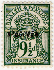 (49) 9½d Green (1928)