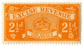 (32) 2½d Pale Orange (1925)