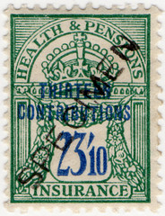 (170) 23/10d Green & Blue (1945)