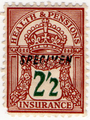 (83) 2/2d Brown & Green (1928)
