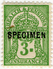 (90) 3/- Green (1946)
