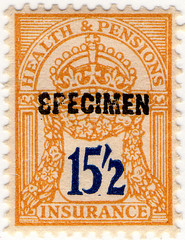 (115) 15/2d Yellow & Blue (1939)