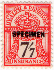 (un) 7/7d Red & Brown (1929)