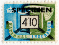 (55) 4/10d Blue & Green (1951)