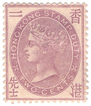 (28) 2c Grey-Violet (1890)