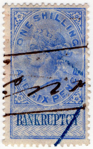 (59) 1/6d Blue & Blue (1878)