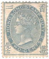 (10) 2c Grey-Blue (1873)